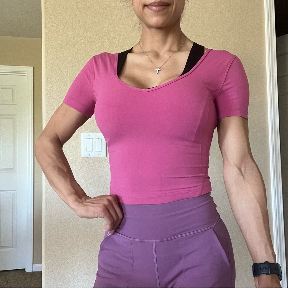 Lululemon Align Tshirt Size 6. Worn only twice.